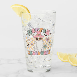 Hippie Halloween Glass
