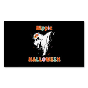 Hippie halloween 	Magnetic business card