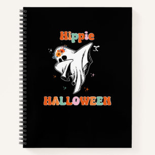 Hippie halloween notebook
