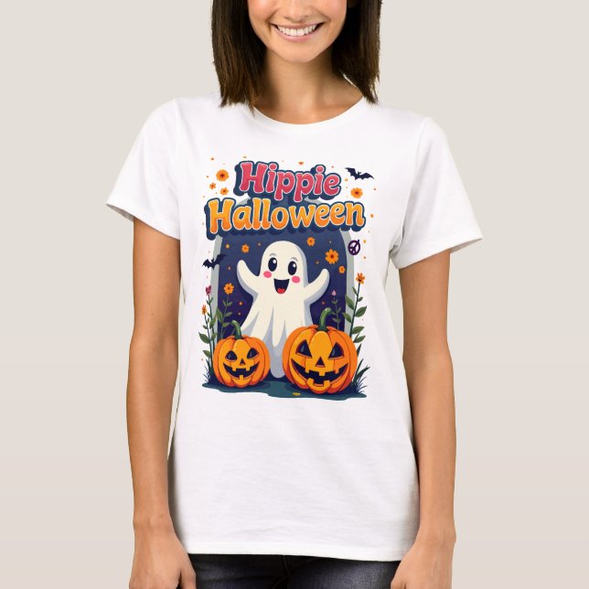 Hippie Halloween T-Shirt (Front)