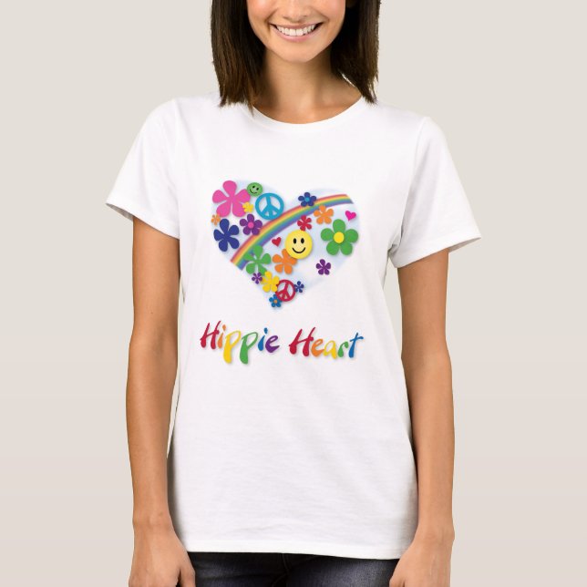 Hippie Heart Shirt (Front)
