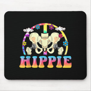 Hippie Hip Replacement Joint Surgery Funny Mouse Mat
