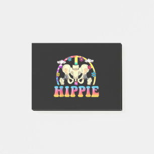 Hippie Hip Replacement Joint Surgery Funny Post-it Notes