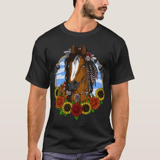 Hippie Horse T-Shirt (Front)