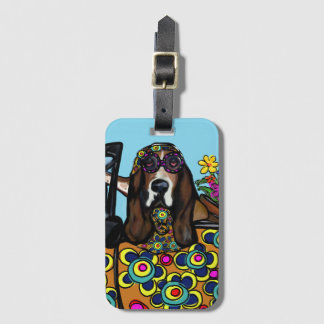 HIPPIE HOUND LUGGAGE TAG
