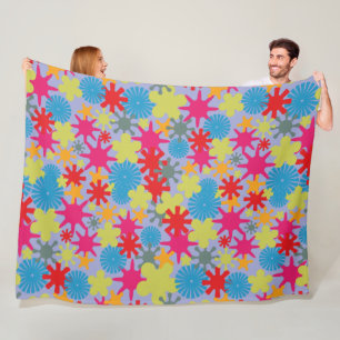 HIPPIE ICON BY MASANSER FLEECE BLANKET