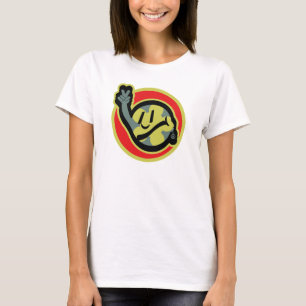 HIPPIE ICON flowers FACE 2023 BY MASANSER T-Shirt