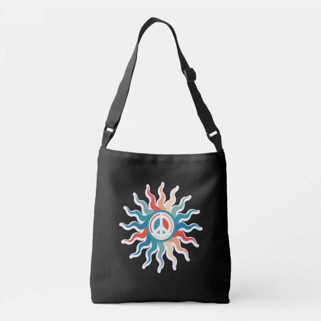 HIPPIE ICON SUN ver 2023 BY MASANSER Crossbody Bag (Back)