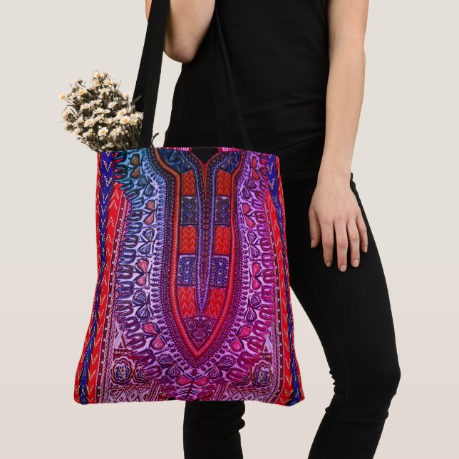Hippie Indian Style Tote Bag (Close Up)