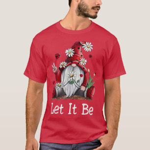 Hippie Let It Be Gnome 2 T-Shirt