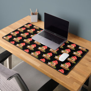 Hippie Let It Be Gnome Desk Mat