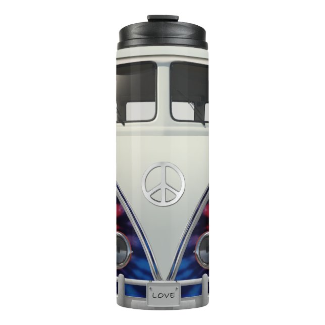 Hippie Love Van Thermal Tumbler (Front)
