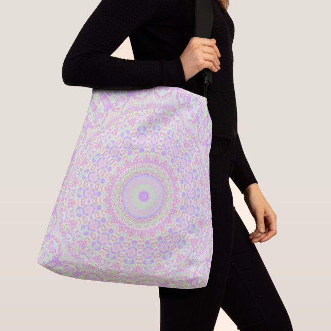 Hippie Mandala   Crossbody Bag (Close Up)