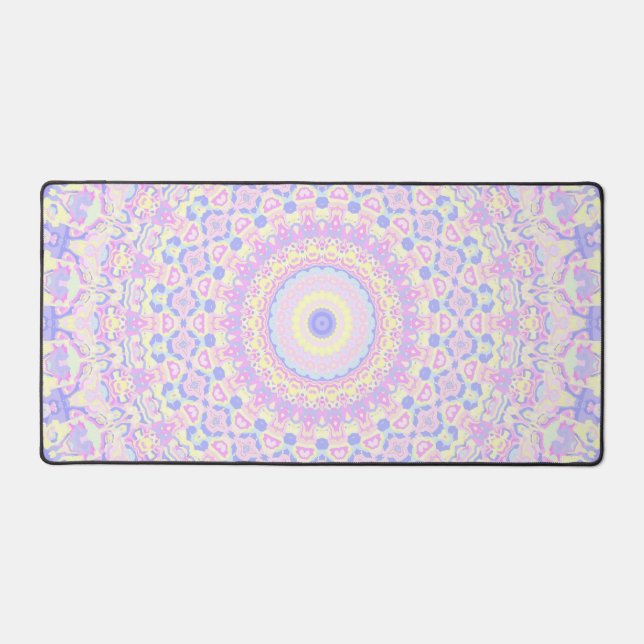 Hippie Mandala   Desk Mat (Front)