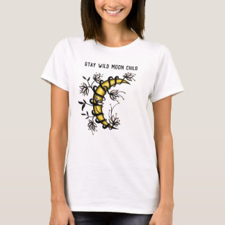 Hippie Moon Child: Tattoo Ink Art Boho T-Shirt