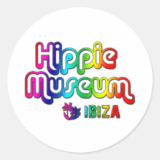 Hippie Museum Ibiza Classic Round Sticker