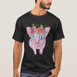 Hippie Pig Guinea Owner Graphic T-Shirt