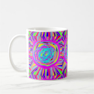 Hippie Retro chill out absract art Coffee Mug