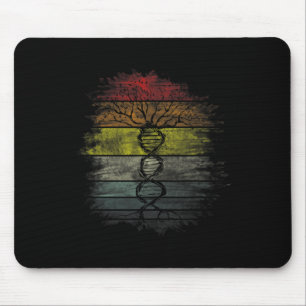 Hippie Retrowave Vintage Treehugger Goa Gothic Ret Mouse Mat