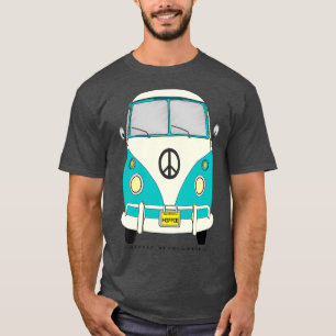 Hippie Revolution Sea foam T-Shirt