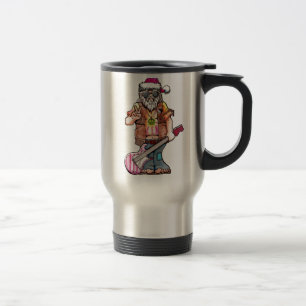 Hippie Santa Travel Mug