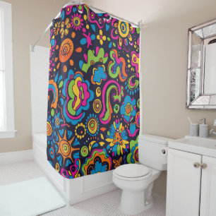 Hippie Shower Curtain