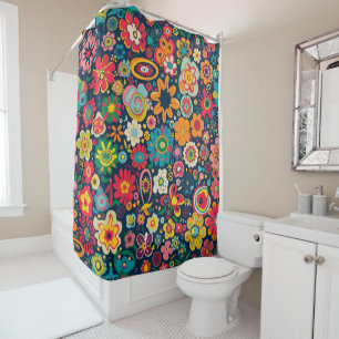 Hippie Shower Curtain