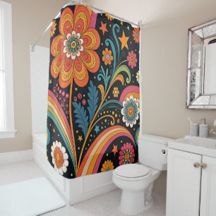 Hippie Shower Curtain