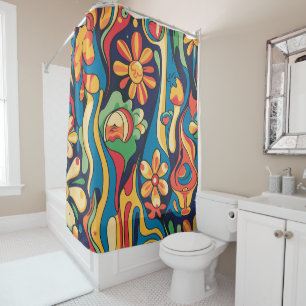 Hippie Shower Curtain