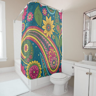 Hippie Shower Curtain