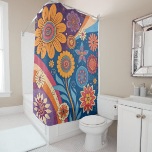 Hippie Shower Curtain