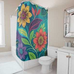 Hippie Shower Curtain