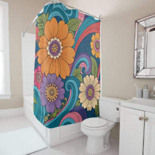 Hippie Shower Curtain