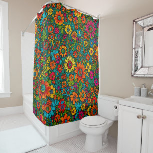 Hippie Shower Curtain