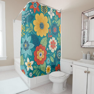 Hippie Shower Curtain