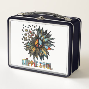 Hippie Soul Metal Lunch Box