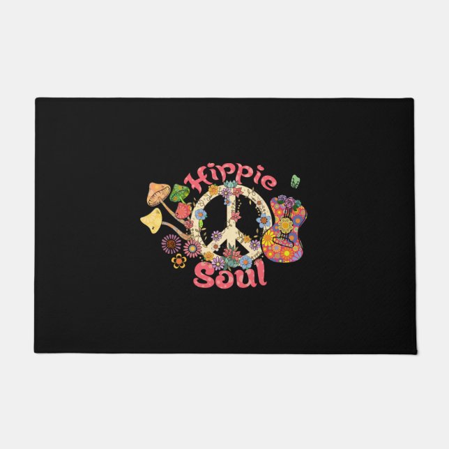 Hippie Soul sublimation Doormat (Front)