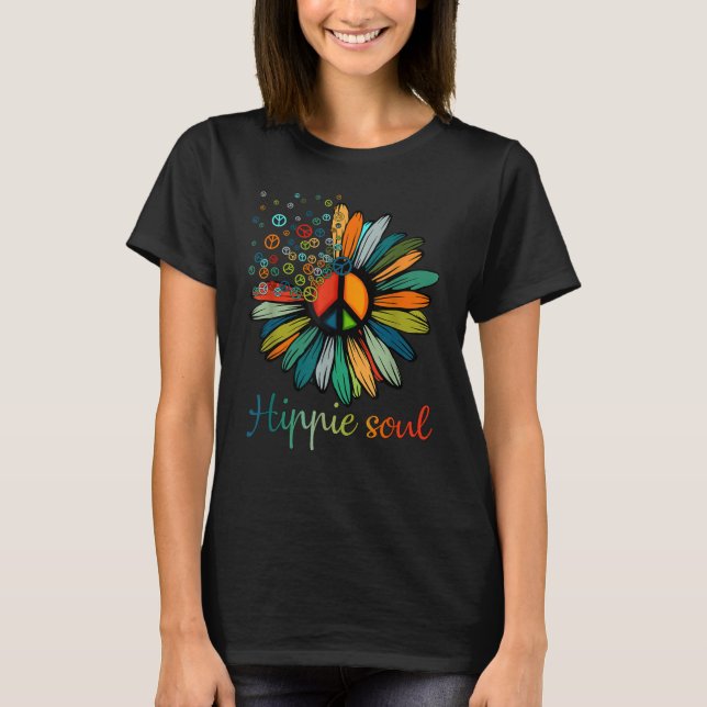 Hippie Soul T-shirt Flower Lovers (Front)