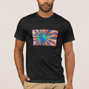 Hippie sun t-shirt