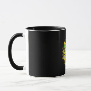 Hippie Sunflower Bees Mug