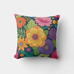 Hippie Throw Pillow