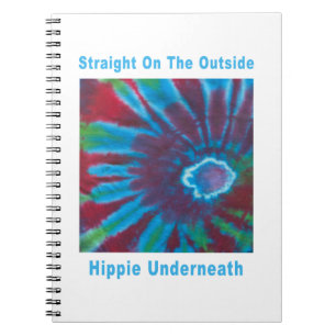 Hippie Tie Dye Notebook