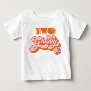 Hippie Two Groovy Baby T-Shirt