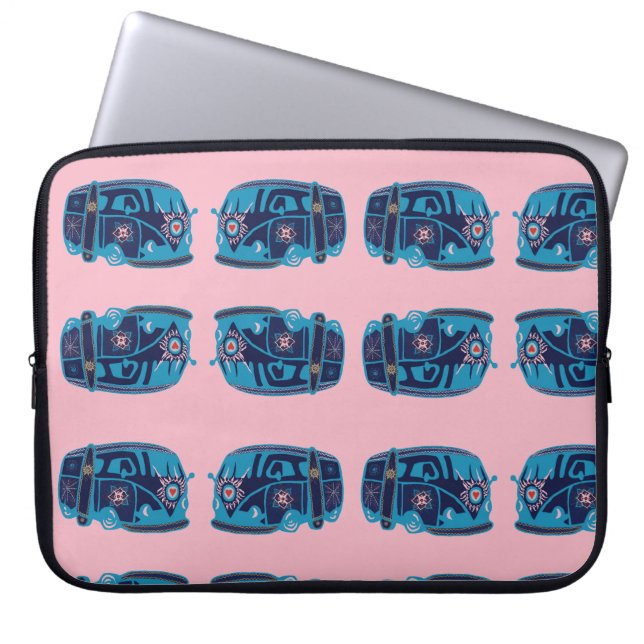 Hippie Van Laptop Sleeve (Front)