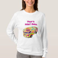 hippie van retro  how i roll