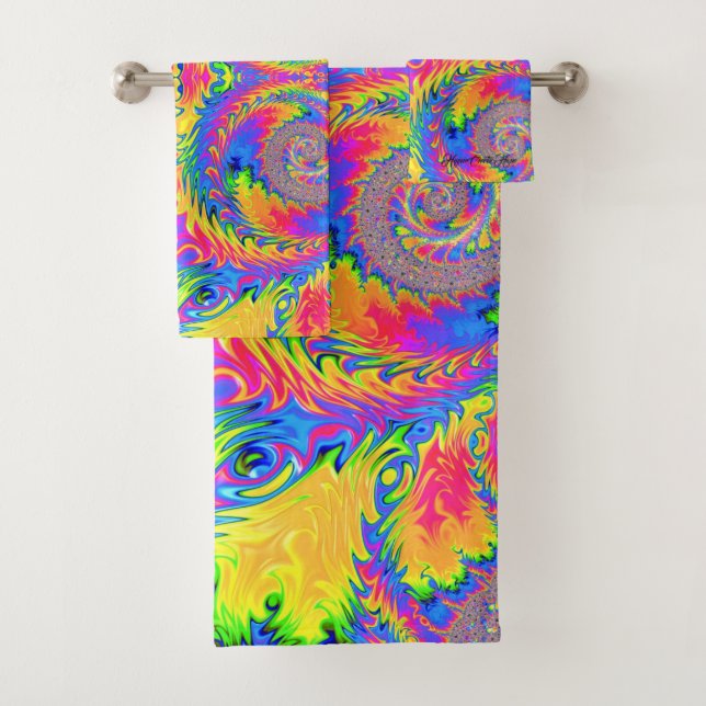 HippieClecticHope on HDRa Bath Towel Set (Insitu)
