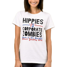 Hippies vs Corporate Zombies Bernie