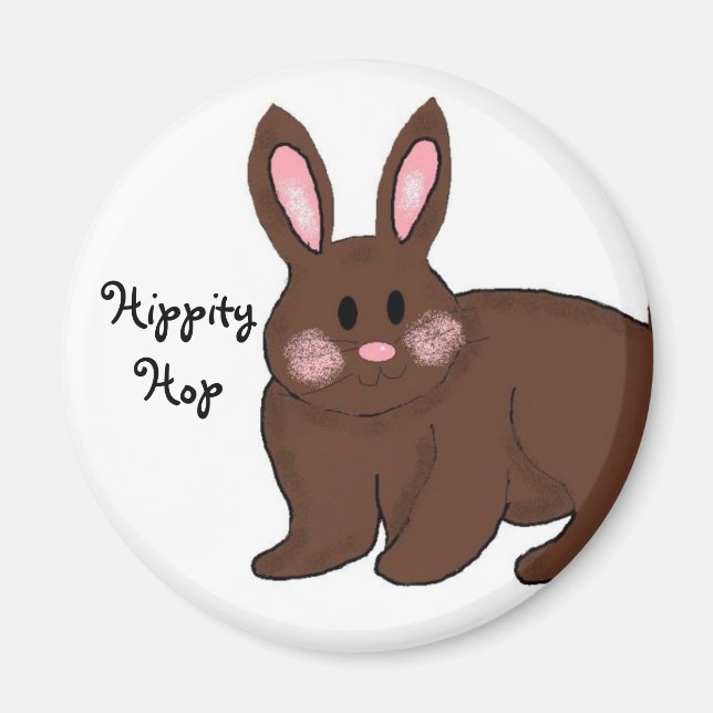 Hippity Hop Magnet (Front)