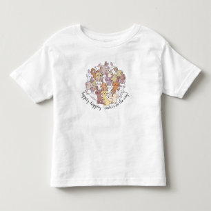 Hippity Hoppity, Easter's on the Way! cute bunnies Toddler T-Shirt