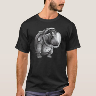 Hippo Astronaut 3 T-Shirt